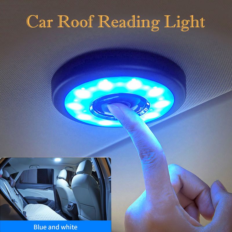 2021 Wireless Led Usb Car Interior Ceiling Dome Reading Light Roof