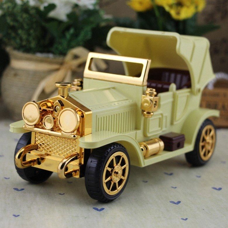 2021 Old Car Music Box Player Vehicle Classic Birthday Gift For