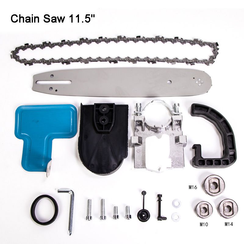 2021 Multifunction Electric Chain Saw Adapter Converter Bracket DIY Set For 11.5inch 12inch