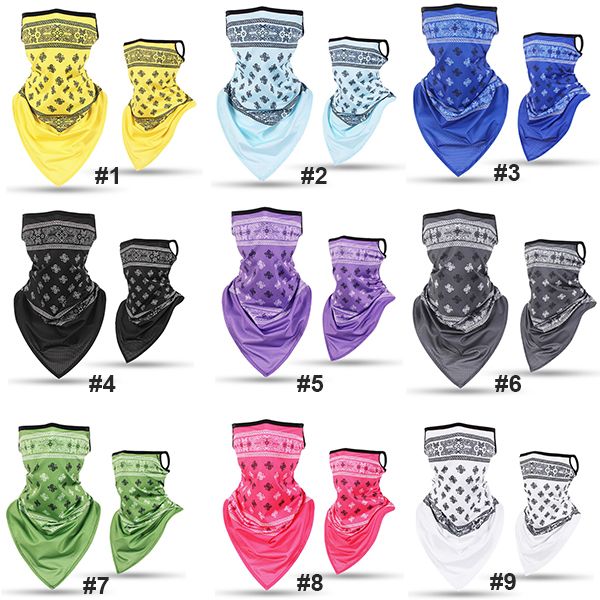 2020 Double Row Cashew Flower Ice Silk Mesh Breathable ...