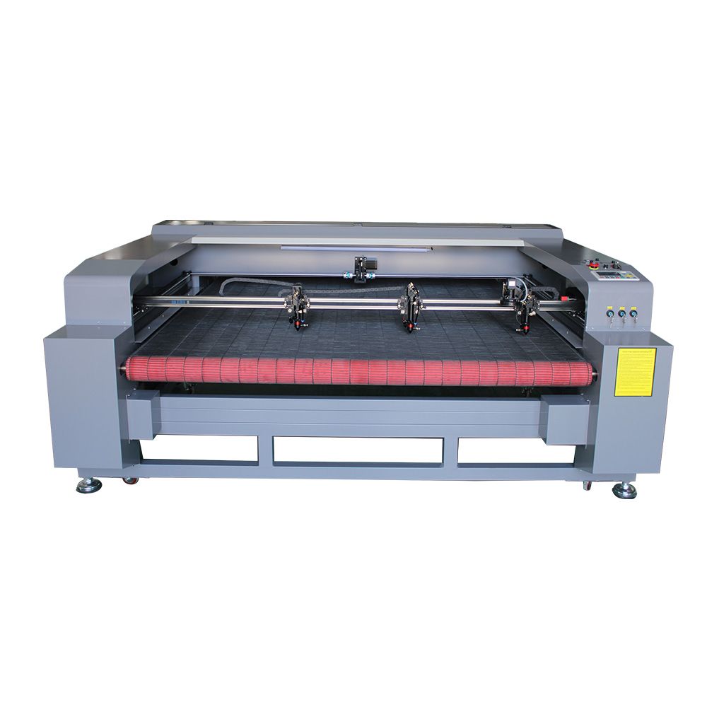 2020 1800*1000mm 1810 80W Fabric Laser Cutter With CCD Camera Autofeed