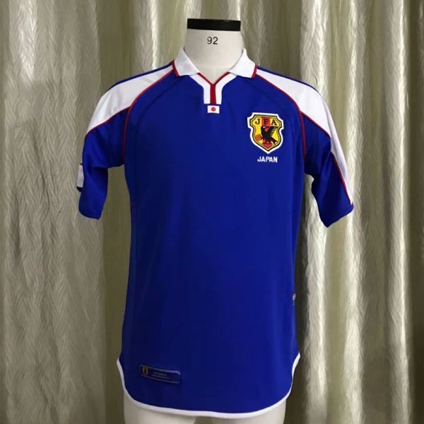 2021 01 Retro Version Japan Soccer Jersey Home 8 NAKATA 11 KAZU 10 NANAMI 9 NAKAYAMA Soccer