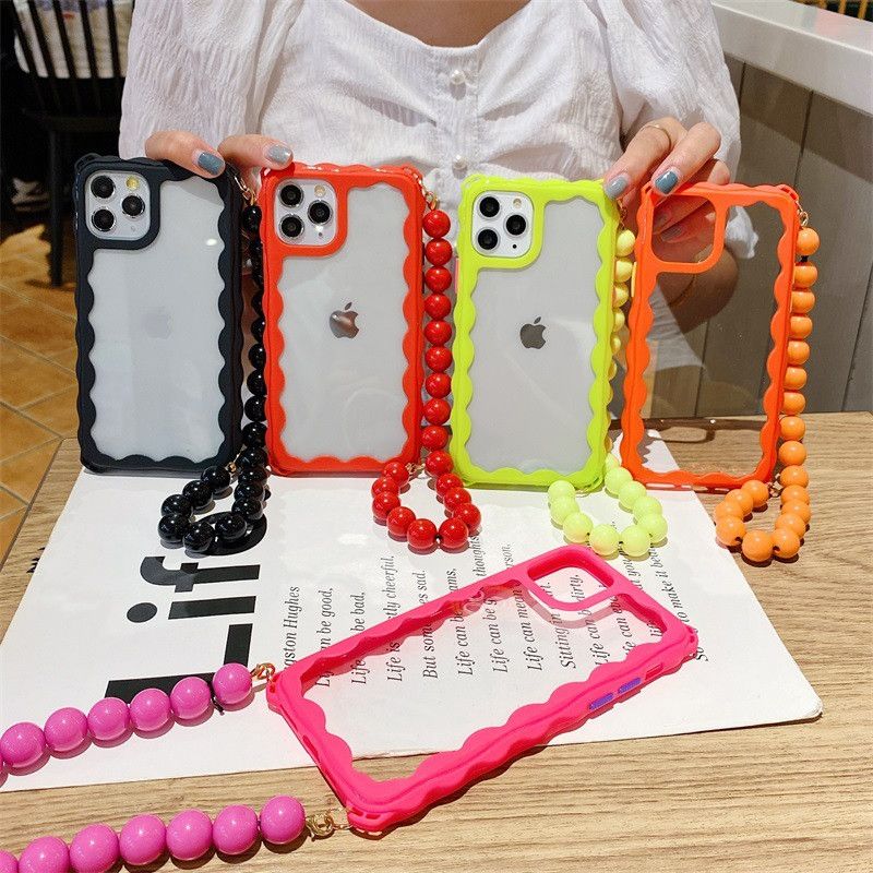 Cell Phone Cases Bead Chain Phone Protector For Apple Iphone 11 XR