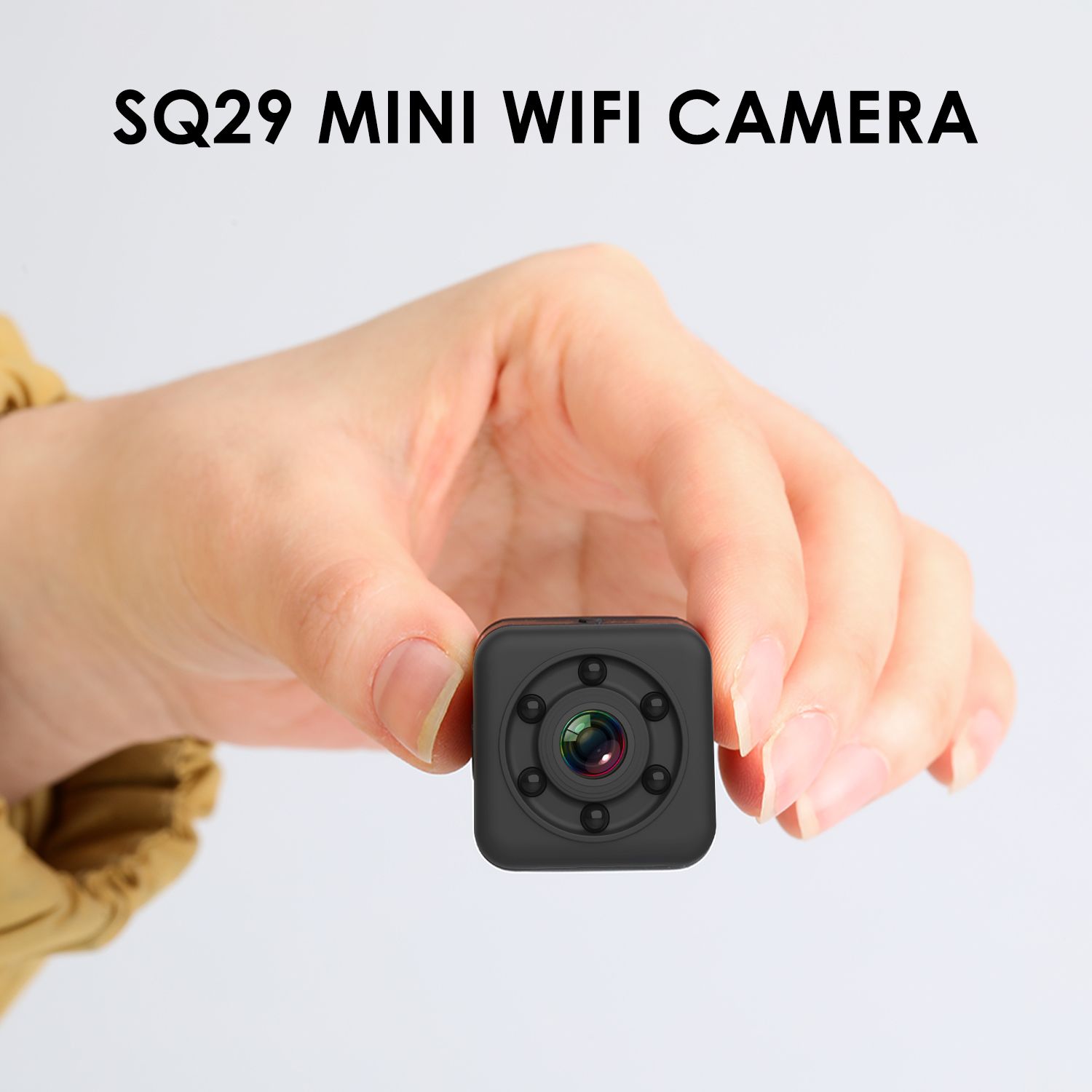SQ29 Mini Wifi Camera Waterproof Case Small Mini Camcorder Night Vision