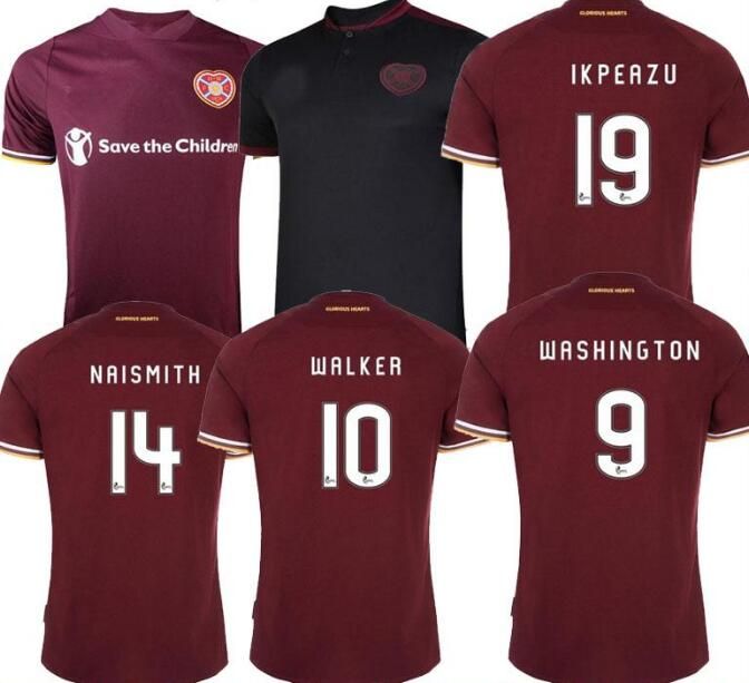 2020 2021 HEART OF MIDLOTHIAN FC Soccer Jerseys 20 21 ...