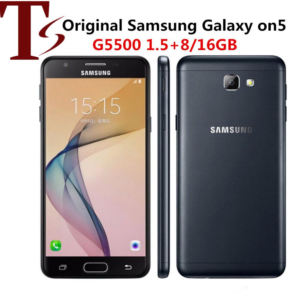 Refurbished Original Samsung Galaxy On5 G5500 5.0 Quad Core 1.5GB RAM