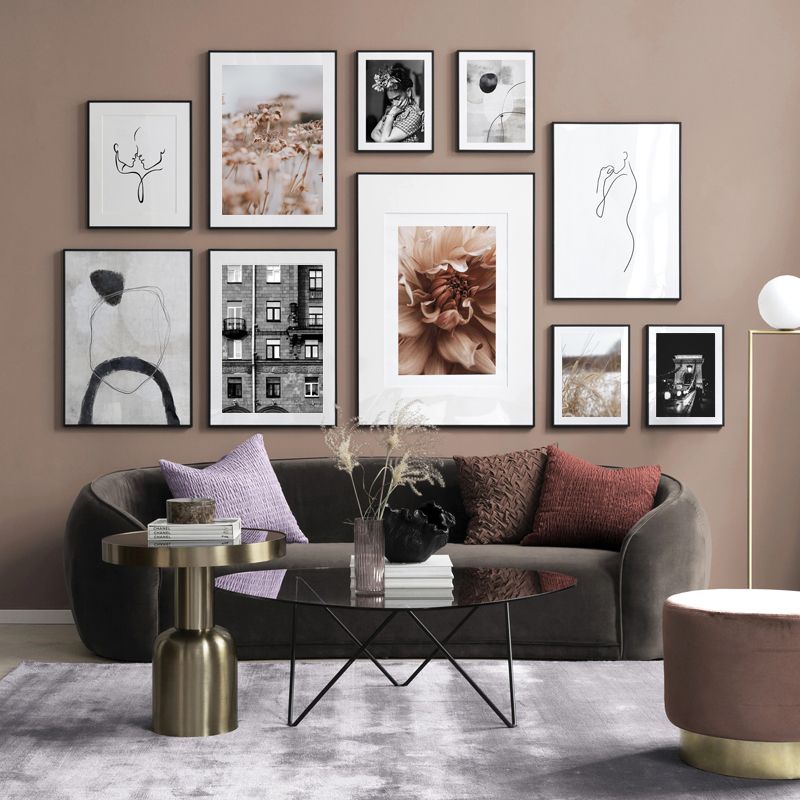 Compre Flor Negro Blanco Vintage Pósteres Línea Abstracta Impresiones Arte De Pared Lienzo Pintura Decoración Imágenes Para La Decoración De La Sala De Estar A 3,08 € Del Goodcomfortable | Es.Dhgate.Com