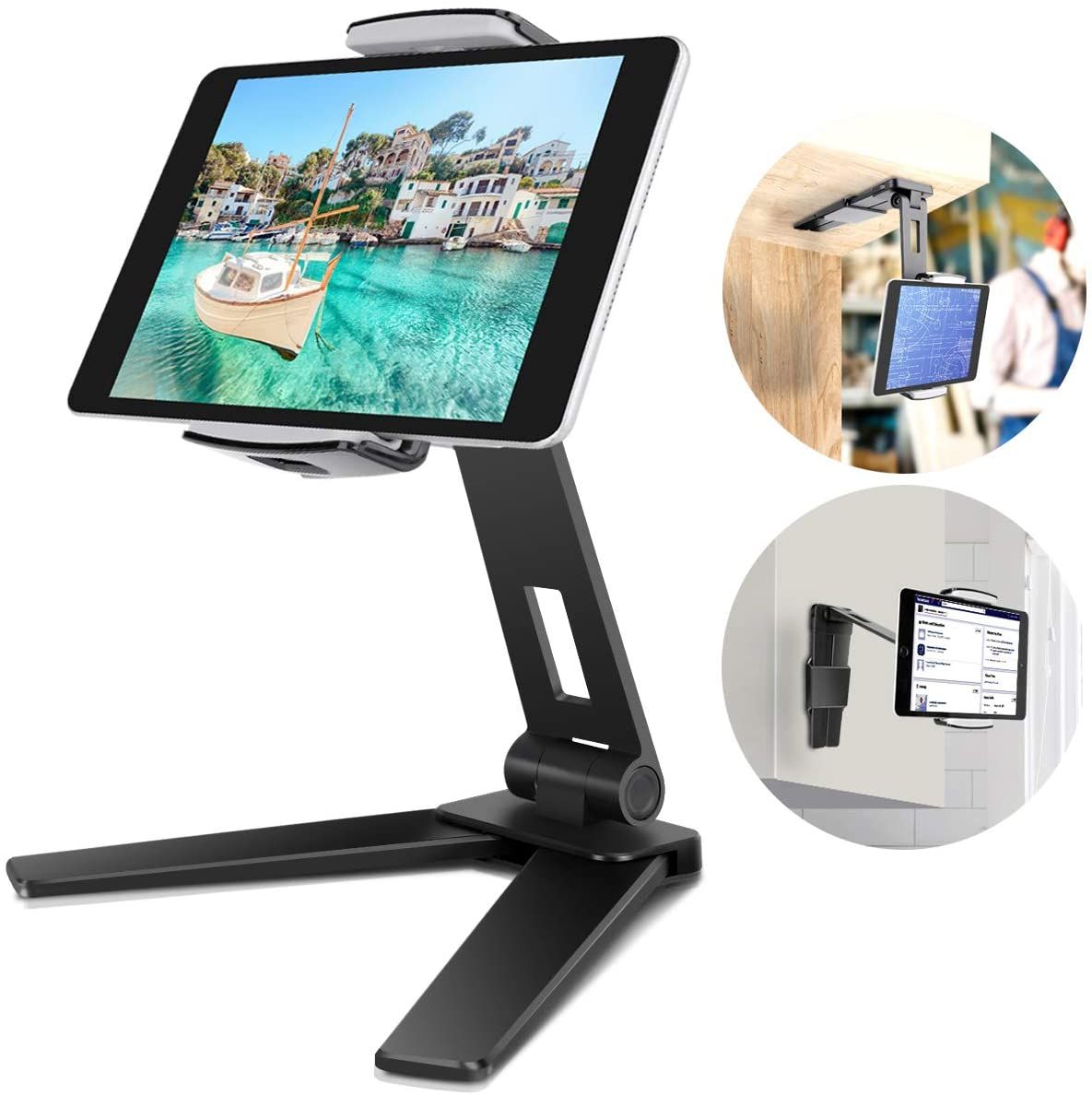 2021 Kitchen Tablet Mount Stand 2 In 1 Kitchen Wall Tablet Mount Holder