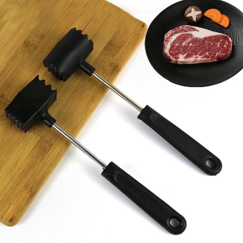 2021 Meat Hammer Tenderize Tool Round Square Double Side Household Meat