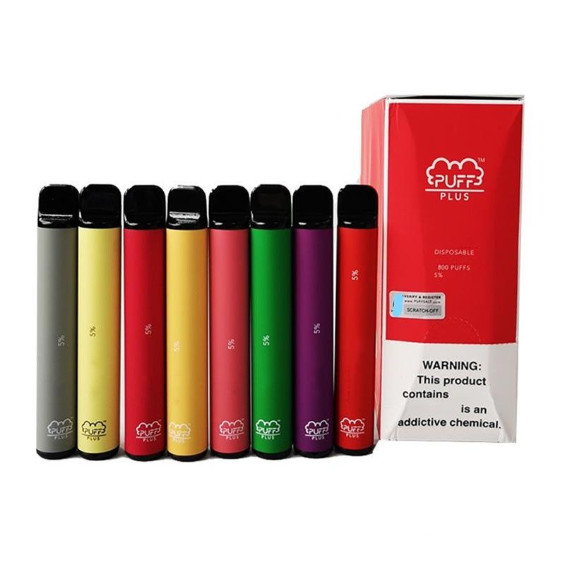 PUFF BAR PLUS 800+Puff Disposable PUFF PLUS 550mAh Battery