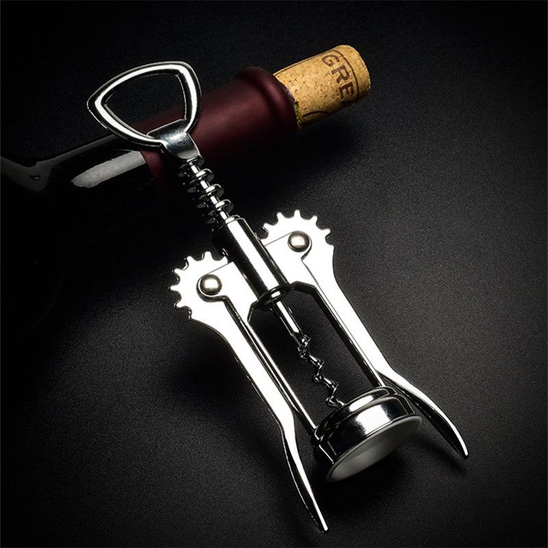 2021 Portable Stainless Steel Red Wine Opener Wing Type Metal