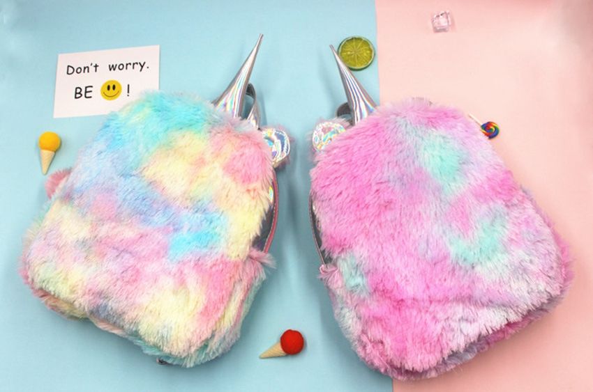 unicorn teddy backpack