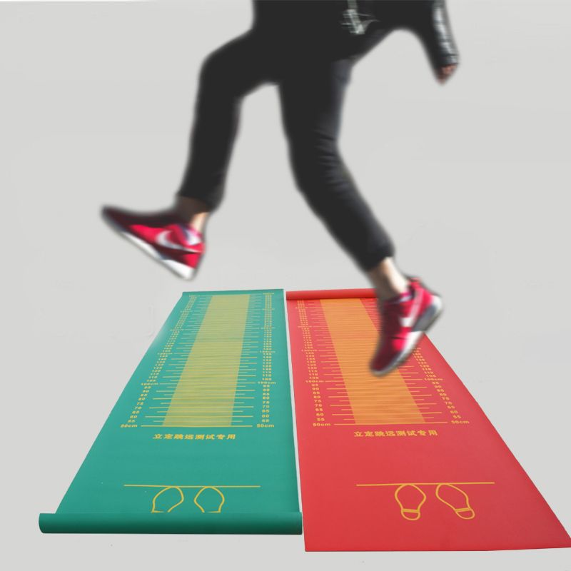 Standing Long Jump, Standing Long Jump Mat Tester PVC Mat In The Jump