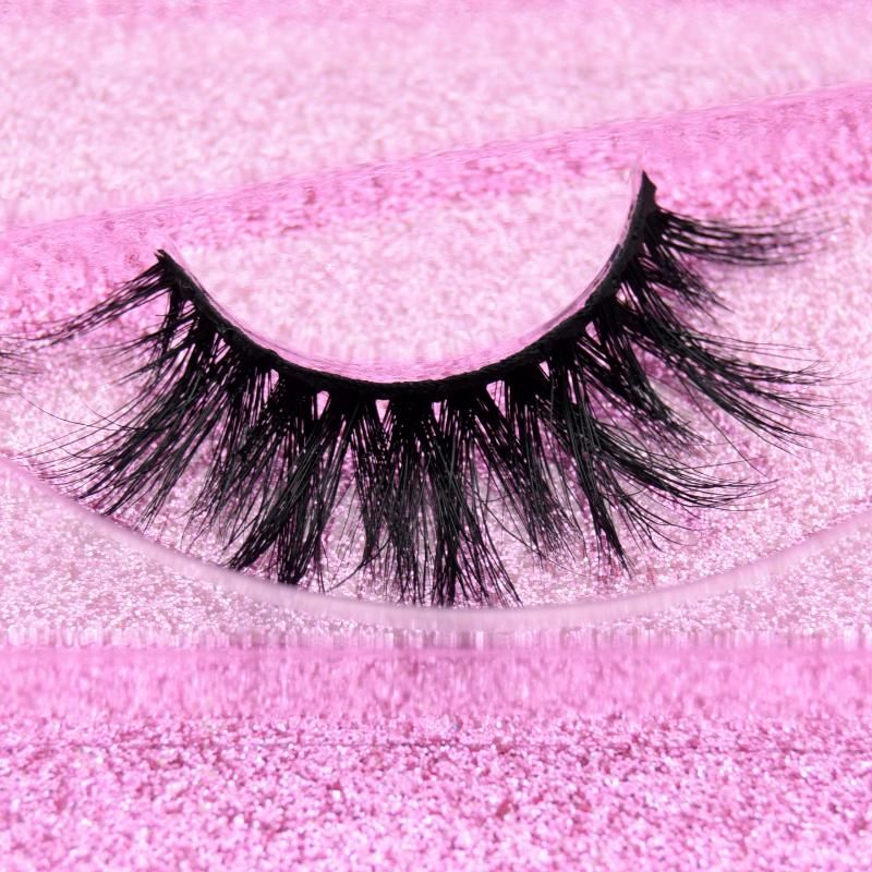 Visofree Eyelashes 3D Mink Lashes Thick Handmade Full Volume Lashes