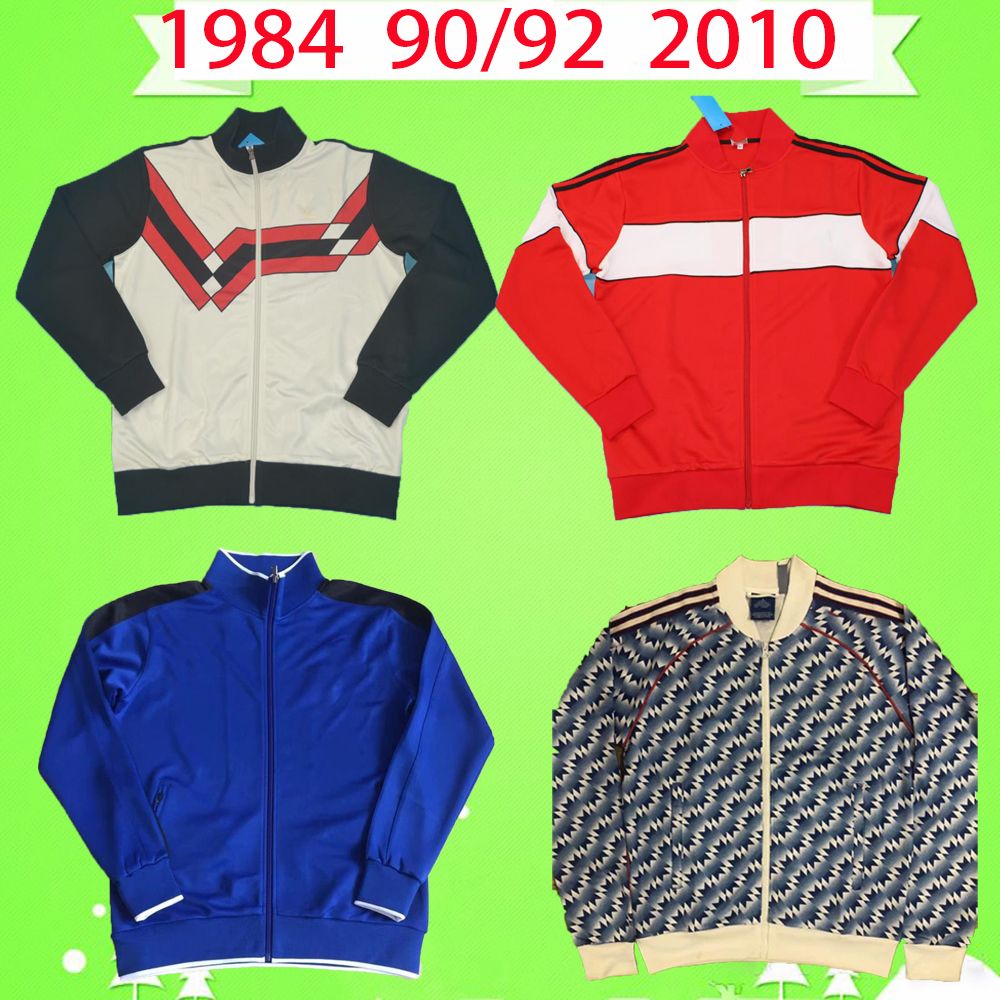 2021 Manchester 1984 1990 1992 2010 Man Retro UTD Tracksuit Soccer ...