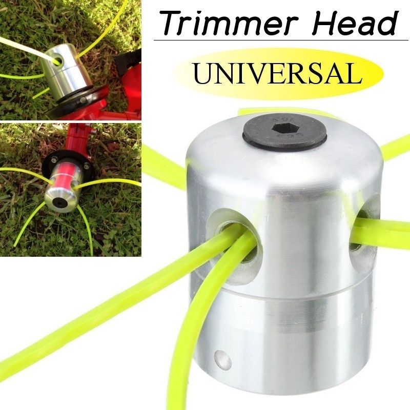 2020 Universal Aluminum Trimmer Head With Four Trimmer Lines For Brush