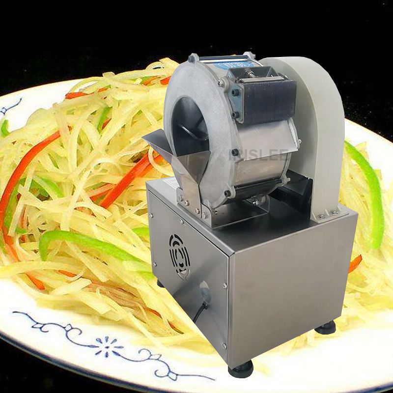 2021 Stainless Steel Vegetable Cutting Machine Is Used To Slice