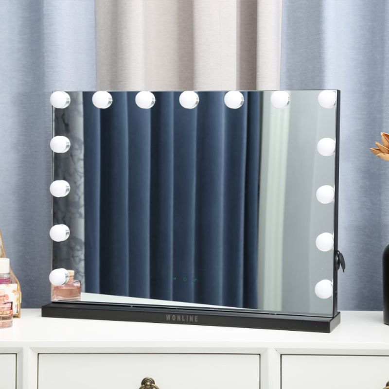 Wholesale Customizable Makeup Mirror Lady Led Lighted ...