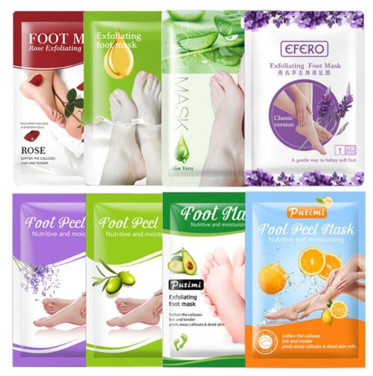Efero Putimi Exfoliating Foot Mask Pedicure Socks Exfoliation Aloe