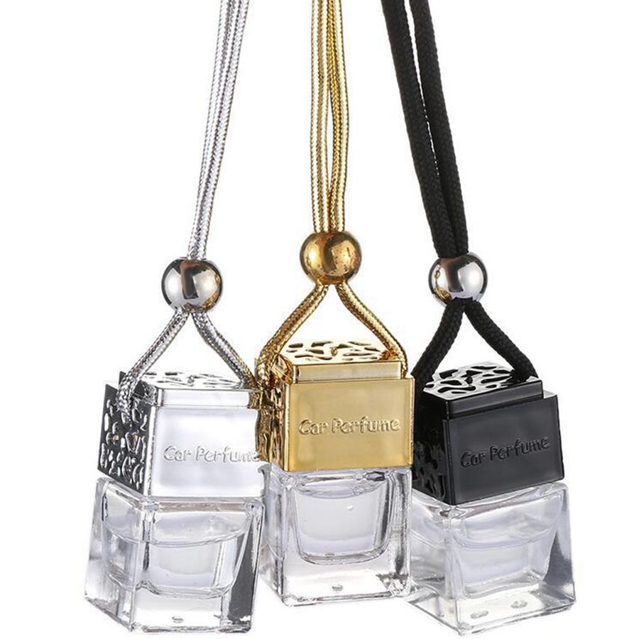 Car Air Freshener Hanging Glass Bottle Auto Car Hanging Scent Air