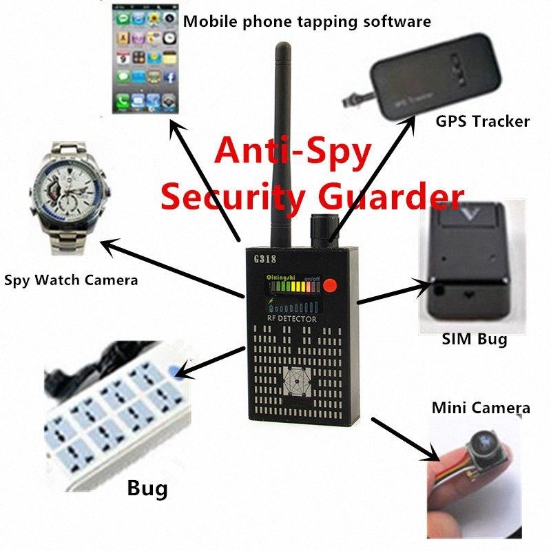 2021 G318 Wireless Signal Bug Detector Anti Bug Detector GPS Location Finder Tracker Frequency