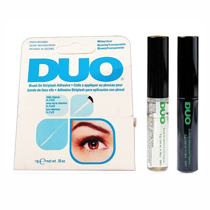 Newest DUO Eyelash Adhesives Eye Lash Glue Brush On Adhesives Vitamins