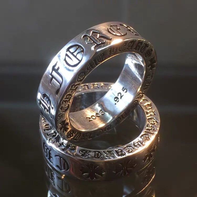 Vintage Croquet Cross Heart Of Eternity Couples Ring Men And Women