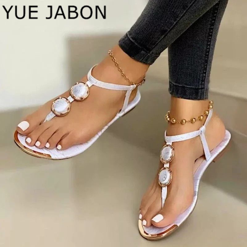 Size 43 2020 Summer Casual Shoes Women Sandals Flat Beach