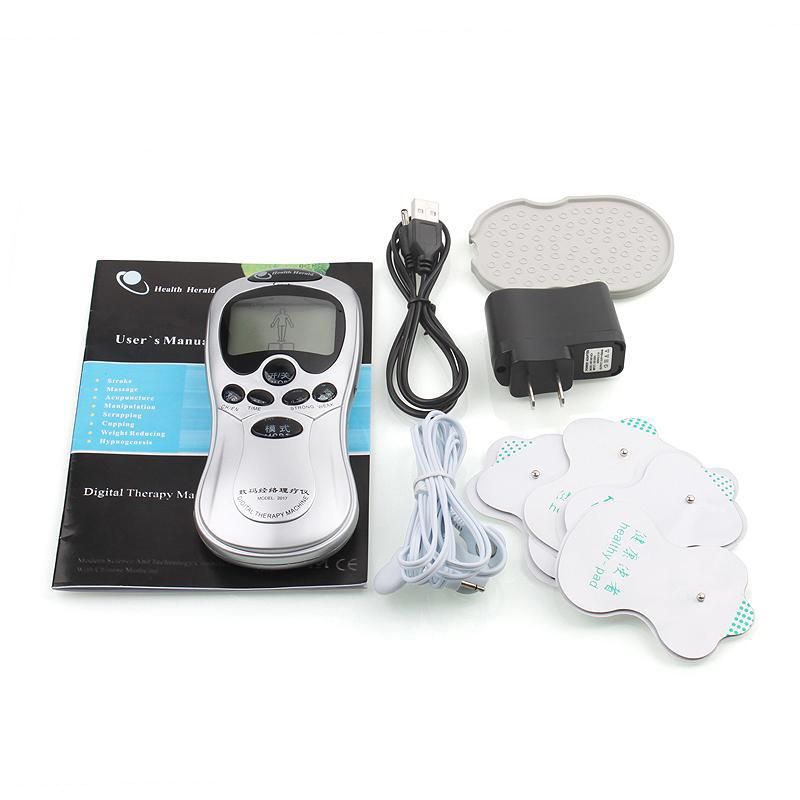 4 Electrode Health Care Tens Acupuncture Electric Therapy Massageador