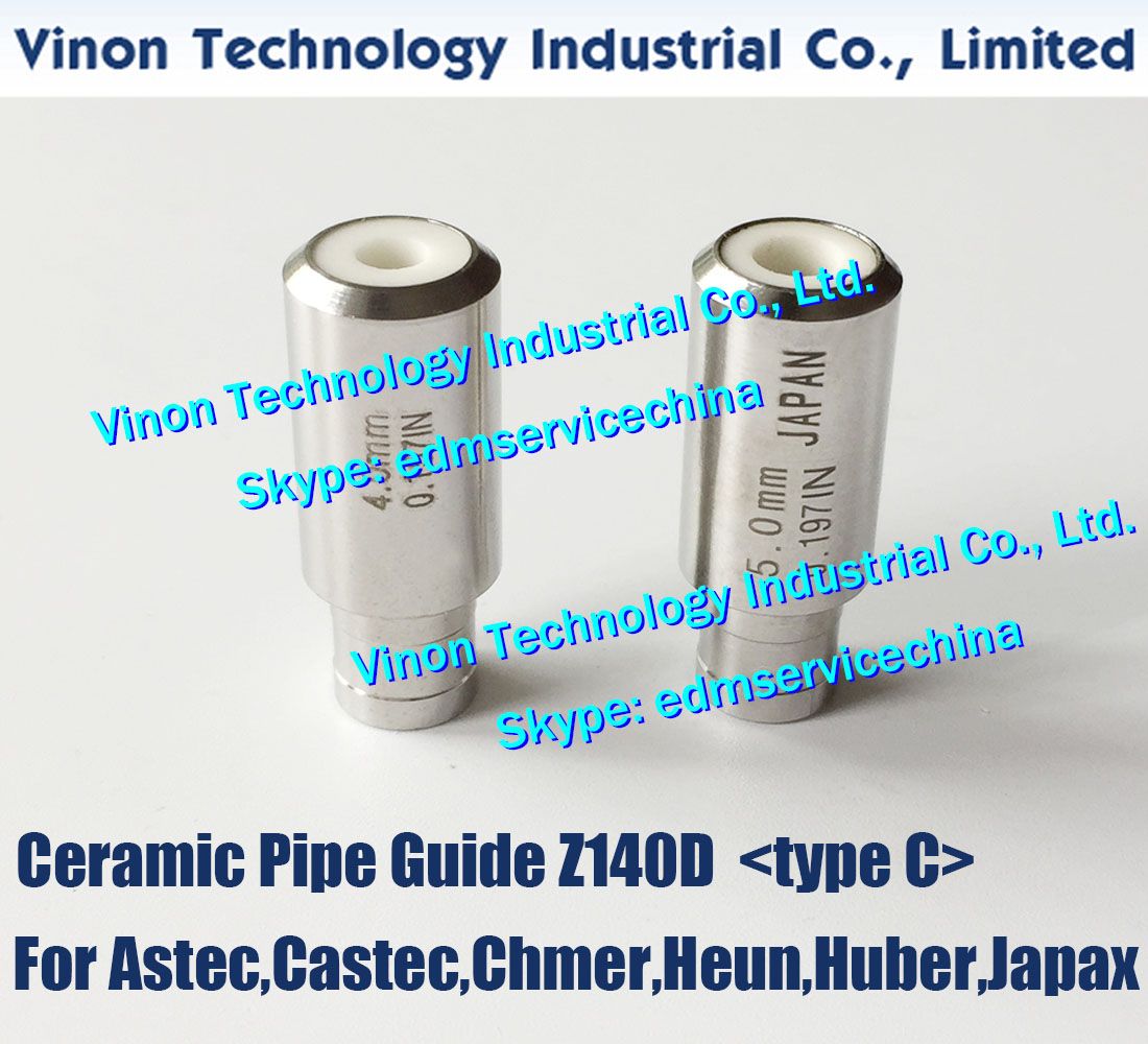 2021 Ø4.6 Ø6.0mm Ceramic Pipe Guide Z140D Type C Size Ø12x30mm EDM
