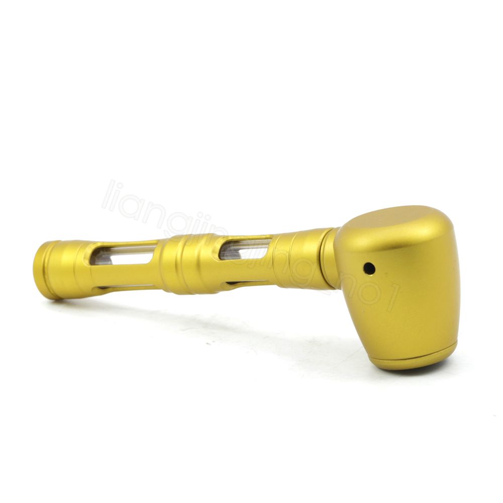 2021 Smoking Mouthpiece Metal Pipes Handmade Detachable Smoking Pipe