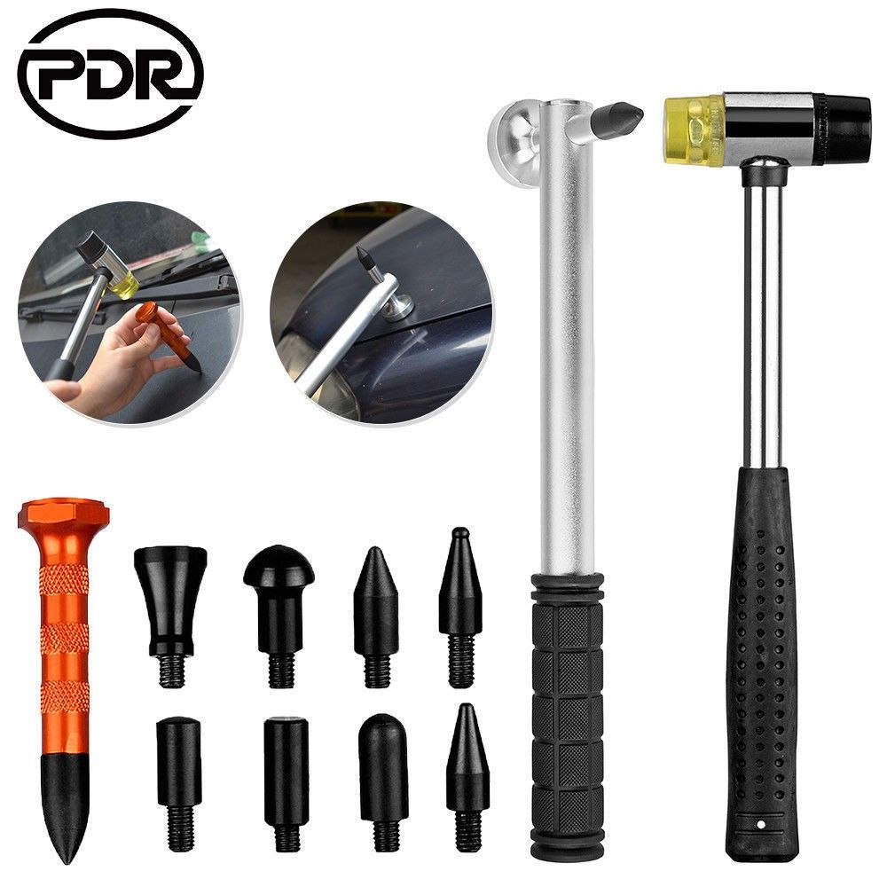 2020 Super PDR Car Dent Removal Tool Alloy Hammer Rubber Hammer Metal