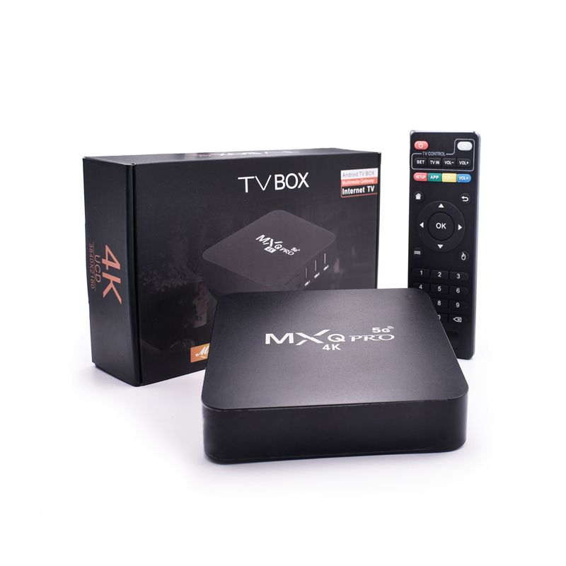 MXQ PRO 4K Android 9.0 TV Box 1GB 8GB 2GB 16GB WiFi 2.4G 5G Smart TV