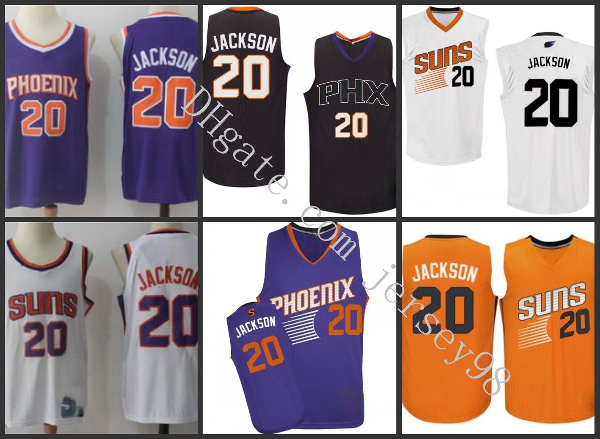 2020 Phoenix Suns Men #20 Josh Jackson Orange Basketball Swingman Statement Edition NBA 2019 ...