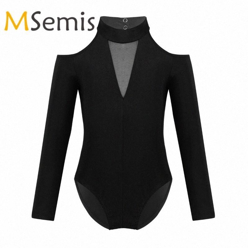 Download 2020 Kids Girls Gymnastics Leotard Jumpsuit Fitness Off ...