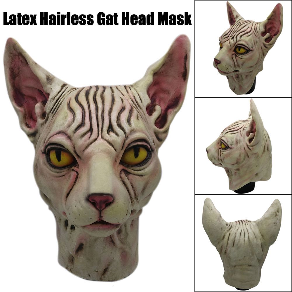 2021 Safety Delicate Made Full Over Hairless Cat Latex ...