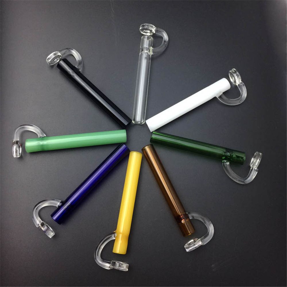 2021 Pyrex Oil Burner Pipe CONCENTRATE TASTER Smoking Pipes One Hitter