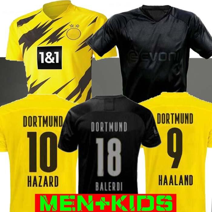 2020 Borussia Dortmund HAALAND REYNA 110th Soccer Jersey ...