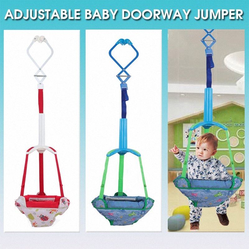 2021 Baby Doorway Jumper Bouncing Infant Safety Toddler Toys Learning