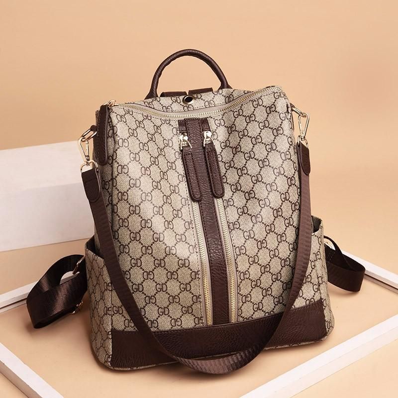 2020 Bags LV Louis Backpack Casual Women Fashion Backpack 2018 Nice Luxury Backpacks PU Medium ...