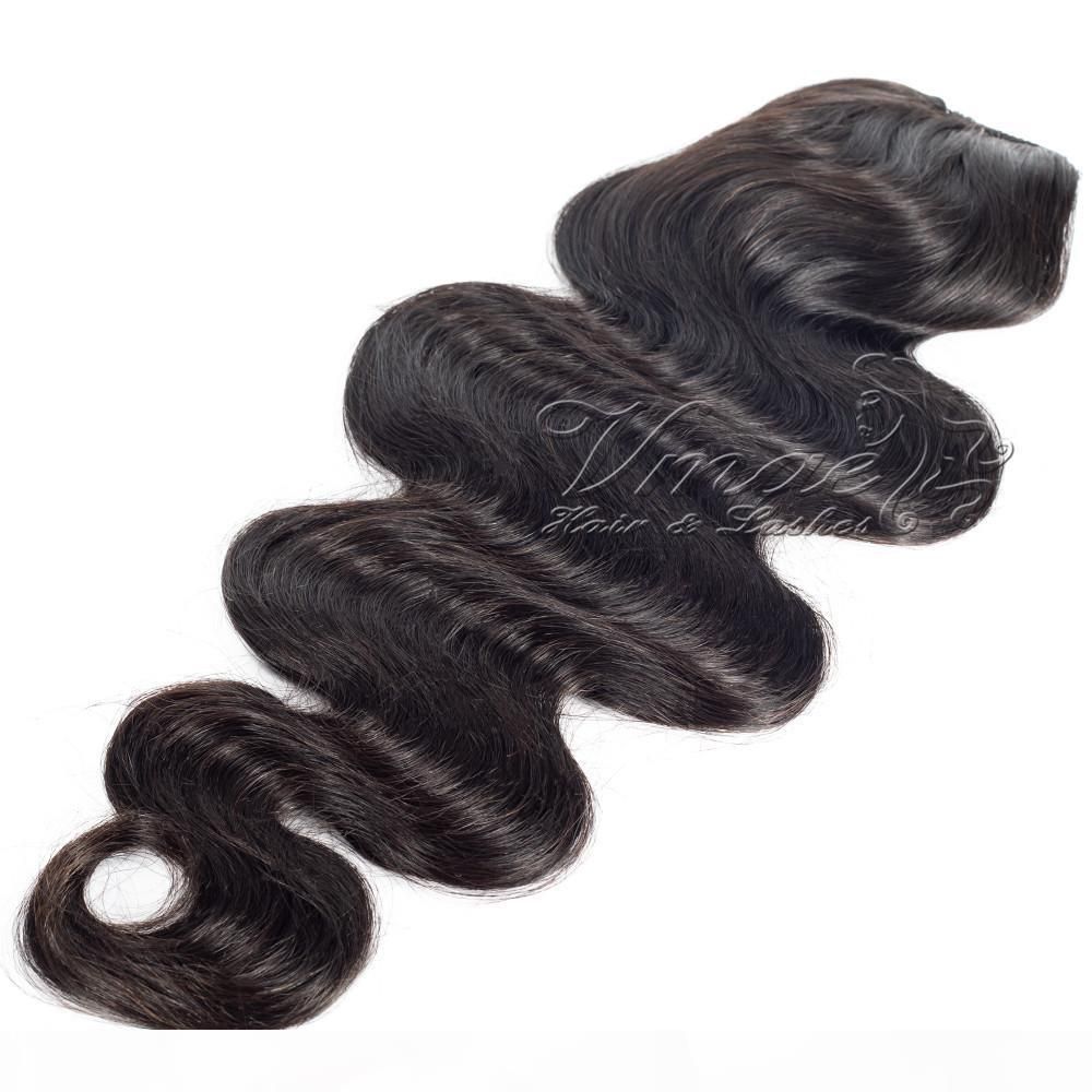 VMAE Brazilian 120 G Natural Black Body Wave Kinky Curly Straight Clip