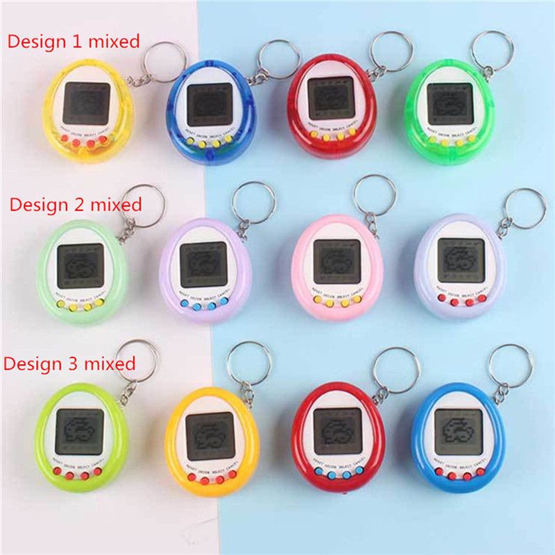 Electronic Pet Toys Retro Game Toy Pets Mini Funny Toys Keychain