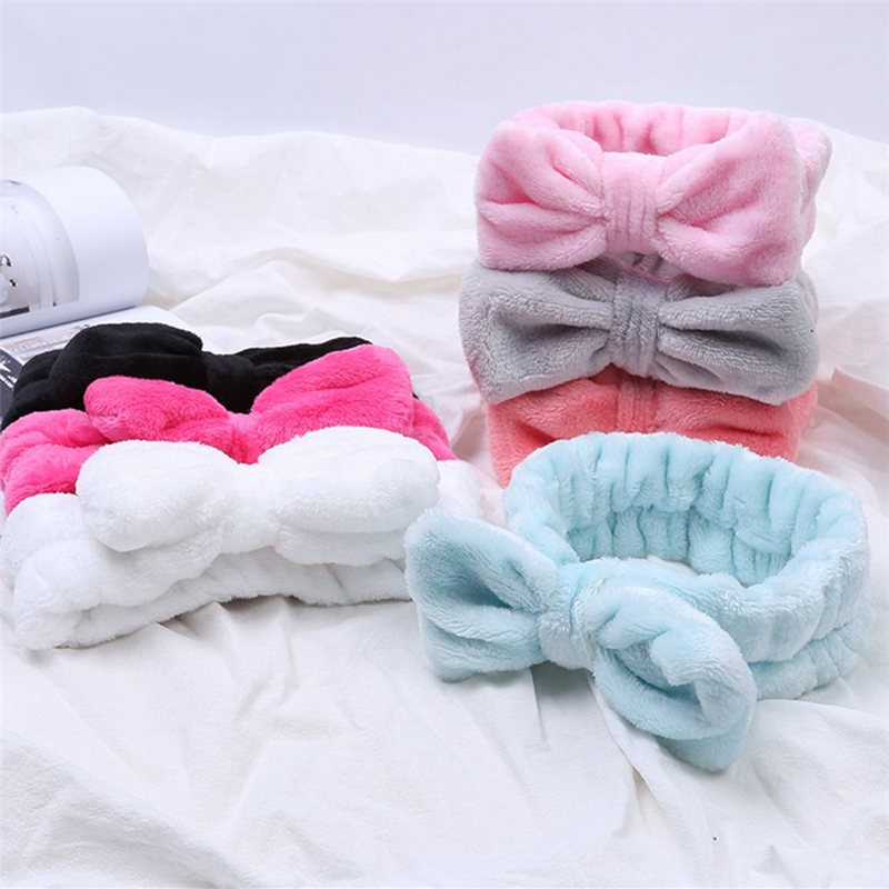 Laver visage maquillage Spa femmes Sweat élastique bandeaux cheveux Band Laver visage maquillage Spa femmes Sweat élastique bandeaux cheveux Band