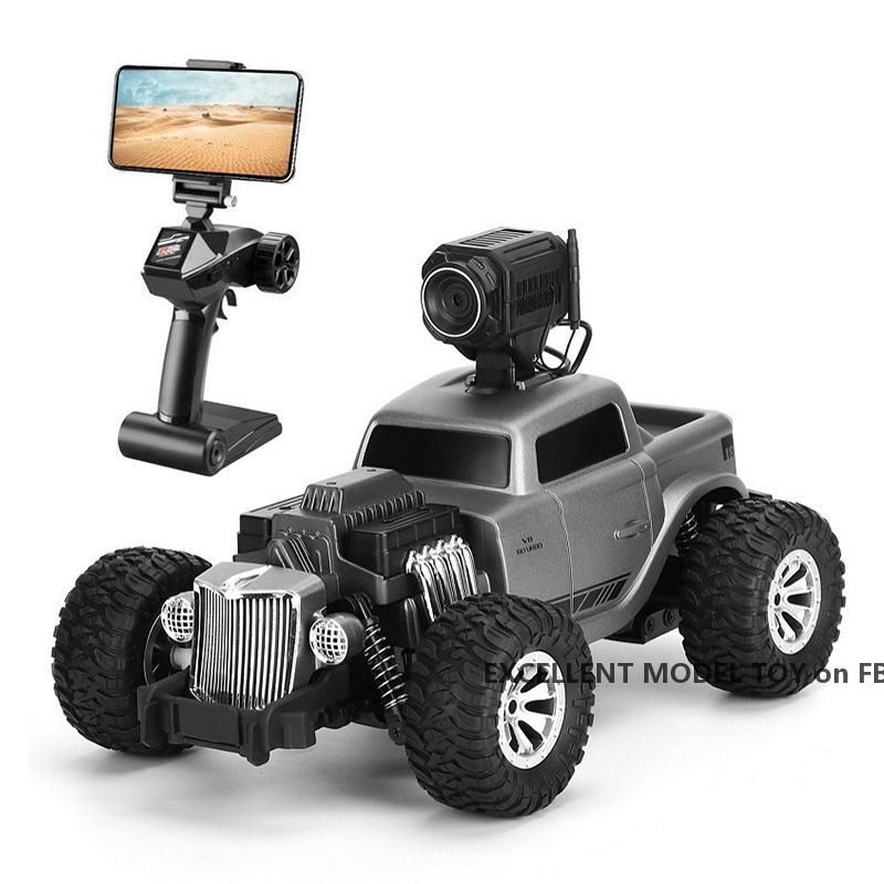 W 7A 2.4G Remote Control FPV Retro Vintage Car Toy, HD 720P Camera, 20KM/H High Speed, 116
