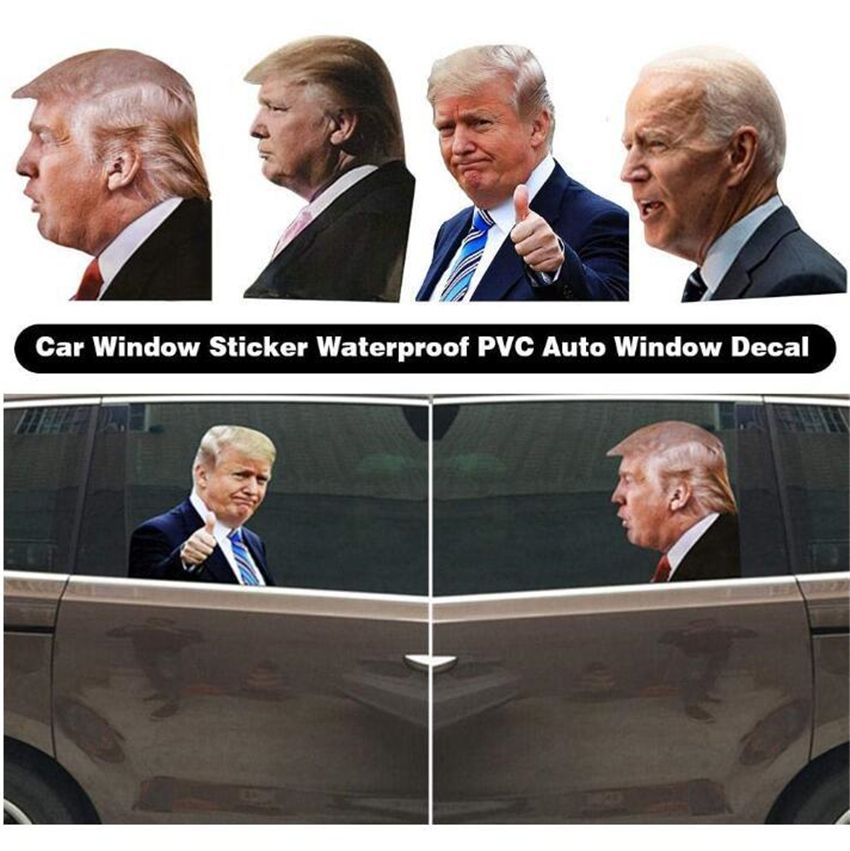 Election Trump Decals Car Stickers Biden Funny Left Right ...