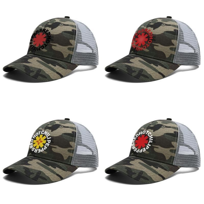 Unisex Concert Red Hot Chili Peppers Tickets Adjustable Trucker Cap Dad Custom Unique Vintage