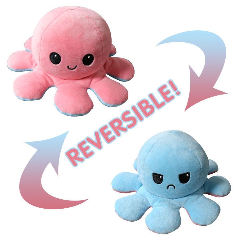 flip octopus plush toy