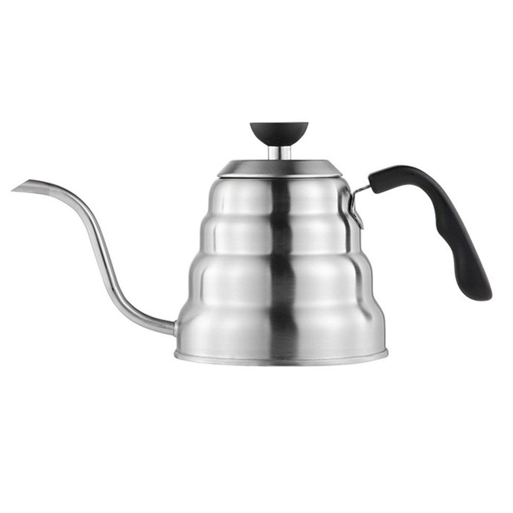2021 1200ML Swan Neck Kettle 304 Stainless Steel Coffee Resin Anti