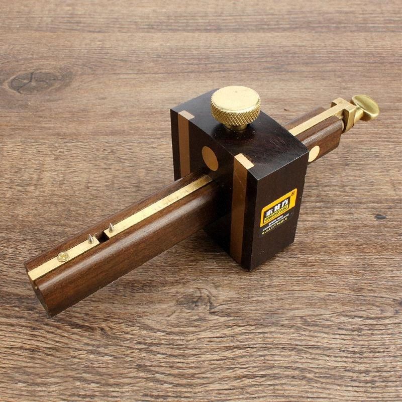 2021 340g Brown Woodworking Scribe Marking Mortise Gauge Carpentry