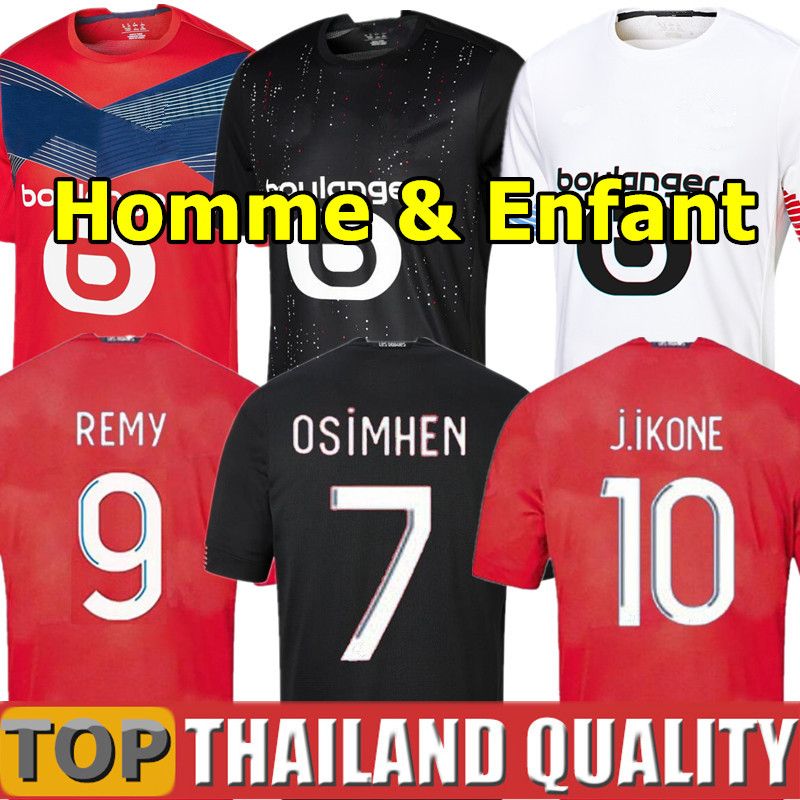 2021 2020 2021 LOSC Soccer Jerseys FONTE BAMBA YAZICI J  